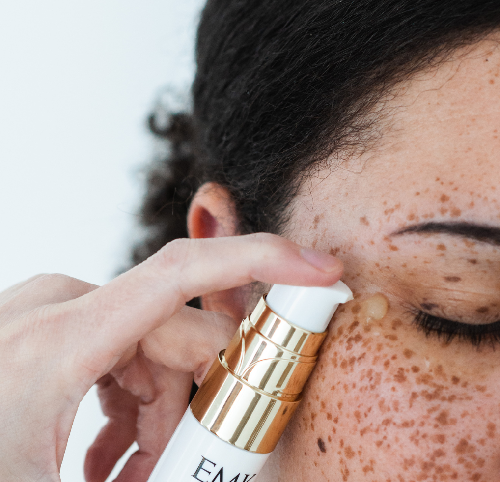 Model applying Beam Eye Gel