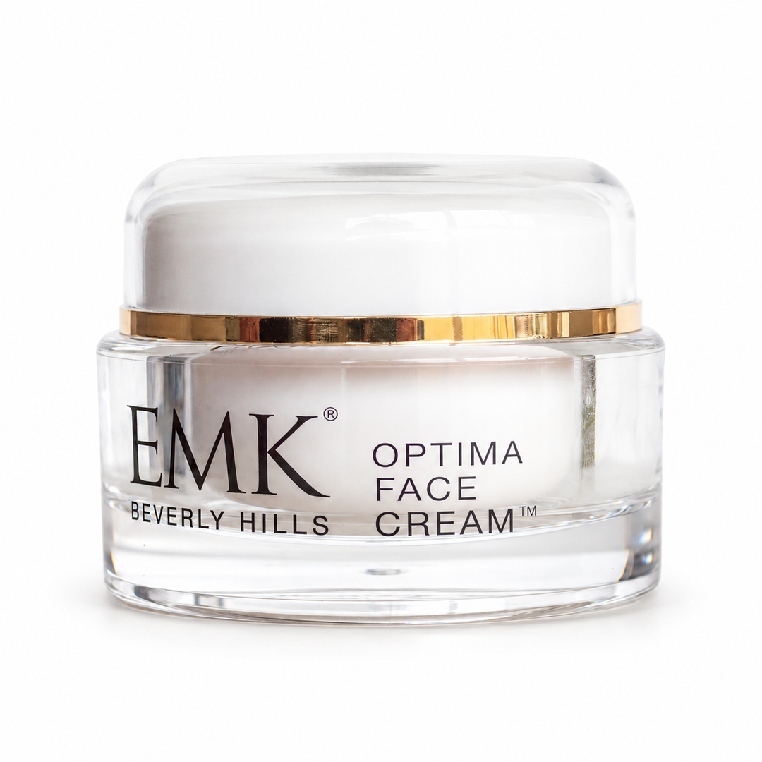 Optima Face Cream jar by EMK Skincare