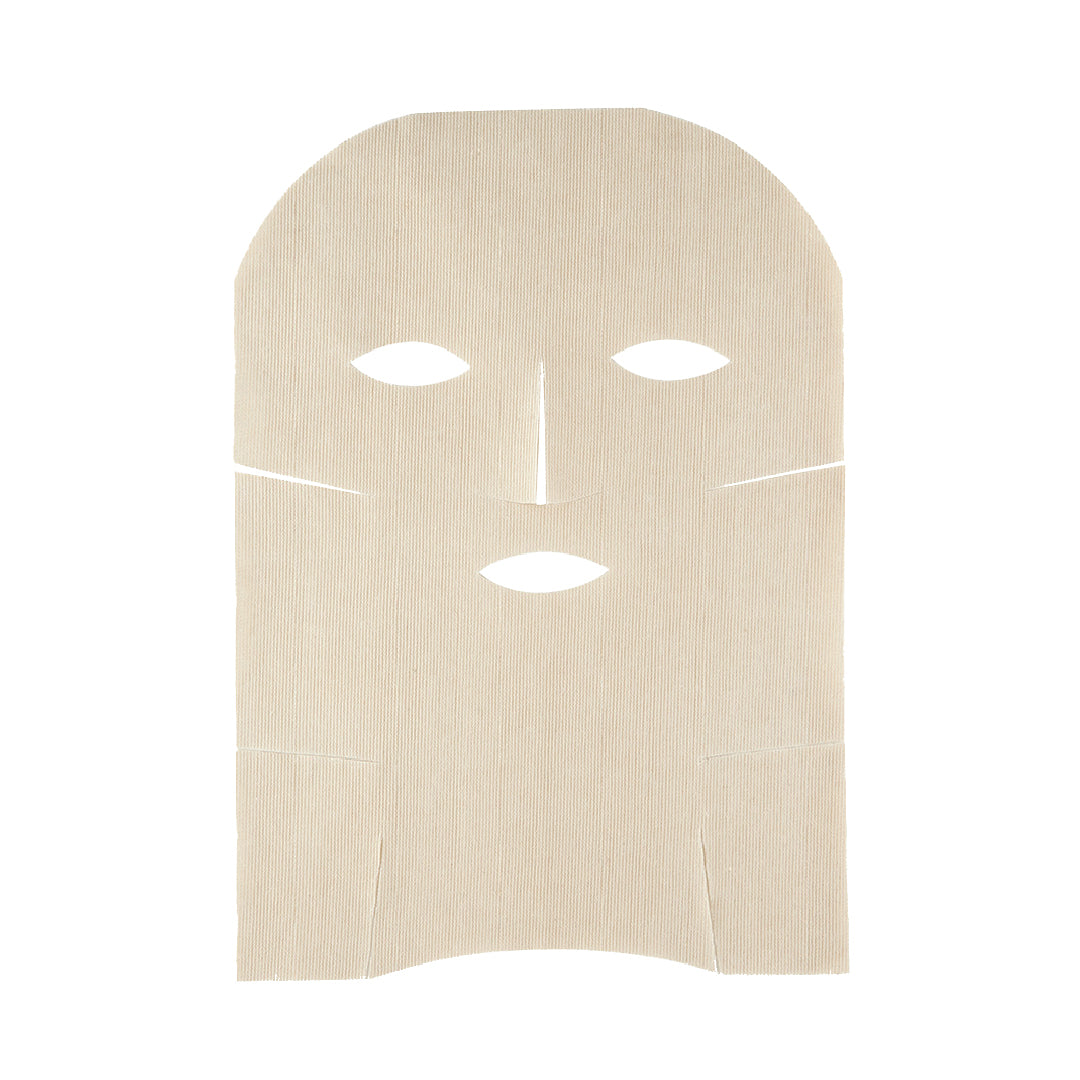 Texal Sheet Mask laid flat by EMK Skincare